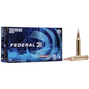 Federal Premium 300WBS 300 Win Mag 180 Grain Jacketed Soft Point 20 Rounds