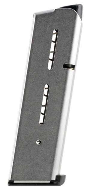 WILSON COMBAT 1911 45 ACP 8rd Stainless Lo-Profile Base Pad Magazine (47DC)