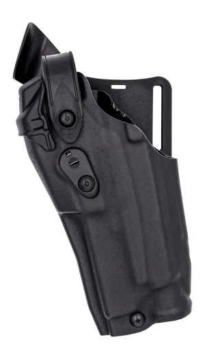 Model 6360RDS ALS/SLS Mid-Ride, Level III Retention Duty Holster for Glock 19 w/ Compact Light
