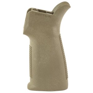 Reptilia 100-134 CQG-L Pistol Grip, Matte FDE, AR Rifles, Nylon, 3.1 oz