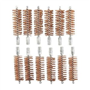 Brownells Chamber Brush Bronze 12 Gauge 5/16"-27 Thread 12 Pack
