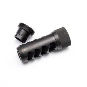 Area 419 Sidewinder Magnum 30 Cal Muzzle Brake Black Nitride 5/8-24