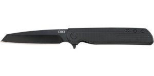 CRKT 3802KC LCK Tanto Knife 3.24" Blade Black Finish