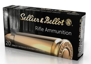 Sellier & Bellot SB22250B 22-250 REM 55GR SP Semi-Jacketed Soft Point 20/25