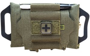 High Speed Gear 12RX00OD ReFlex IFAK System OD Green Nylon 2-Piece Set