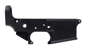 Faxon LRFAXFAS AR15 Forged Lower Receiver Black