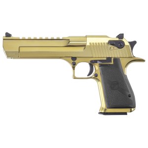 Magnum Research Desert Eagle 50 AE 6 In 7+1 Gold ZrN