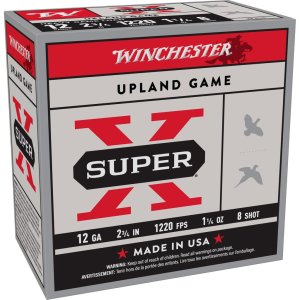 Winchester XU12SP8 12 Gauge 2.75 in 1 1/4 oz #8 Shot 25 Rounds
