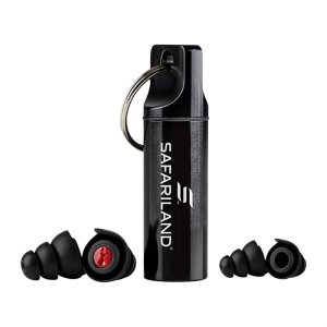 Safariland 1218591 In-Ear Impulse Hearing Protection 33 dB Black Earplugs