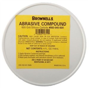 Brownells 600 Grit Silicon Carbide Abrasive Compound
