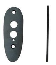 Pachmayr 02455 Black Spacer: Enhances Firearm Length, 1/4" Thick, Suitable with Whiteline Styles