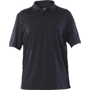 5.11 Tactical Helios S/S Polo Dark Navy M Moisture-Wicking Snag-Resist