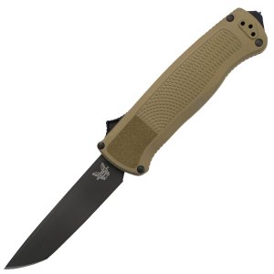 Benchmade Shootout Tanto 3.6" S30V Black Blade Ranger Green Handle
