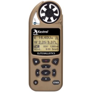 Kestrel 5700X Elite Weather Meter with Applied Ballistics 0857XALTANM