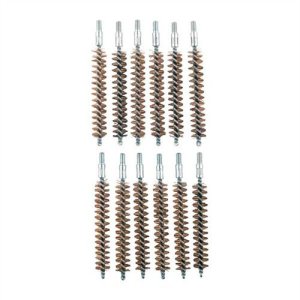Brownells Standard Line Bronze Rifle Brush 375 Caliber 12 Pack