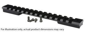 Warne 7676M Mountain Tech Winchester 70 LA 0MOA Matte Rail