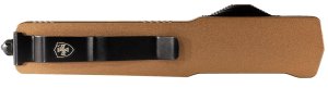 TEMP Templar MAAB321 OTF Knife D2 Steel 8.09 In Bronze Aluminum Handle