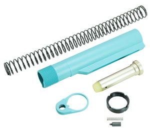 Timber Creek ARBTKRE Buffer Tube Kit Robin's Egg Blue for AR-15/AR-10