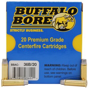 Buffalo Bore 36B20 32H&R Mag +P 130gr Hard Cast Ammo 20/Box