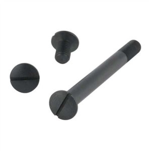 MARBLE ARMS RIFLE TANG SIGHT SCREW SET .350" BLACK