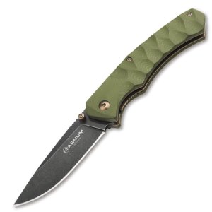 Boker Iguanodon 01SC072 Olive G10 Premium Pocket Knife