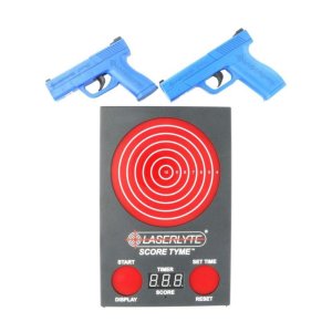 Laserlyte Score Tyme Trainer Kit 2 Pistols Impact Display