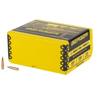 Berger 24731 BT Target .243 6MM 108 Grain BTHP Bullets, 500 Count