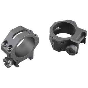 Weaver 99515 Tactical 4-Hole Picatinny Ring Matte Black 30mm Low