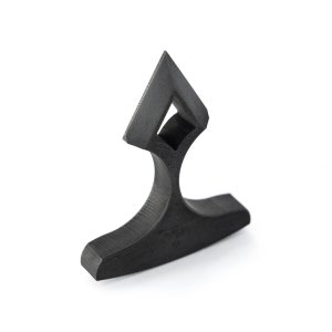Toor Knives ThorsHammer-Carbon Thor's Hammer Push Dagger, Carbon
