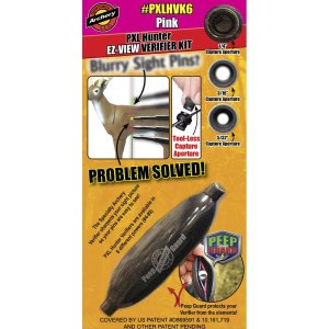 Specialty Archery PXLHVK6 EZ-View Verifier Kit No. 6 Pink 3 Apertures