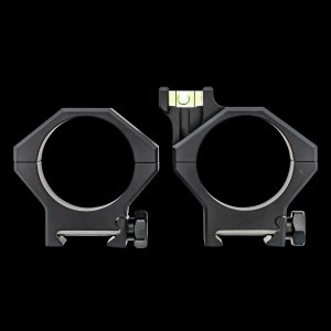 Hawkins Precision Ultra Light Tactical 1913 Picatinny 36mm Scope Rings with Offset Level Cap - MED