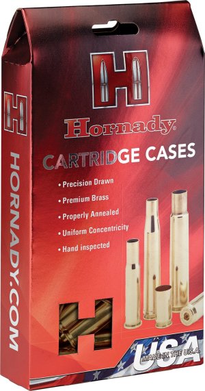 Hornady 86255 25 Creedmoor Unprimed Rifle Brass Cases
