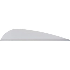 AAE Trad Vanes TRAD26WH50 White 3" 50 Pack Archery Vane
