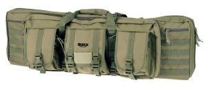 Rukx Gear ATICT36DGG 36" Tactical Double Gun Case Green, Water Resistant