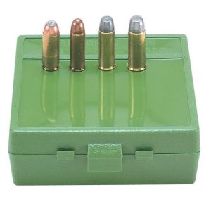 MTM Case-Gard P-64 Series Magnum 64 Round Flip Top Handgun Cartridge Box