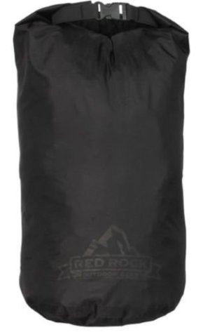 Red Rock Gear 80193BLK 13L Waterproof Roll Top Dry Bag
