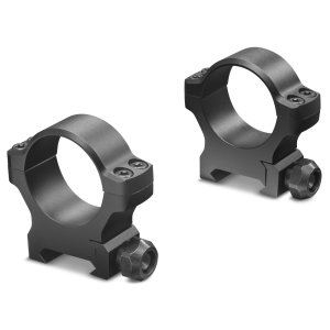 Leupold BackCountry 34mm High 7075 T6 Aluminum Cross-Slot Ring Matte Black