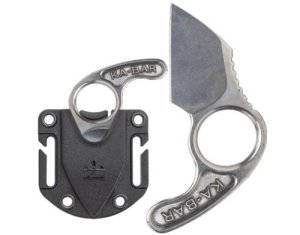 Ka-Bar 7704 Forged EDC Knife Black Tactical Blade