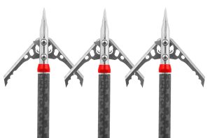 RAGE R35800 Hypodermic Trypan NC 100Gr 3-Pack Fixed-Blade Broadheads