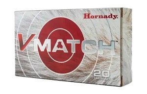 Hornady V-Match ELD-VT 6.5 Creedmoor 100 Grain 20 Rounds 81504