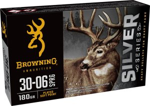 Browning Silver .30-06 Springfield Ammo 20 Rounds 180 Grain PSP