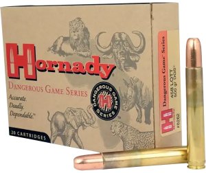 Hornady Dangerous Game Series .458 Lott 500gr Solid 20/Box