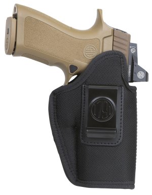 1791 Gunleather PNIWB5BLKL IWB Nylon Holster Size 05 Black Left