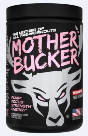 Bucked Up 1028138 Pre-Workout Strawberry 20 Servings