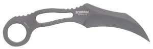 Schrade Boneyard CLR Karambit Fixed Blade AUS-8 Steel 1182503