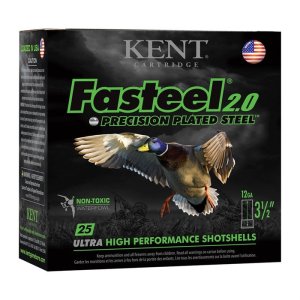 Kent Cartridge Fasteel 2.0 12 Gauge 3.00 In BB Shot 25 Rounds K123FS32-BB