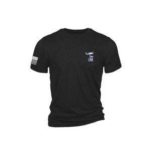 Nine Line BELTFED-TSTRI Shirt Black Triblend Short Sleeve 3XL