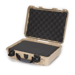 Nanuk 910 Case Tan Pick N Pluck Foam Waterproof Hard-Shell