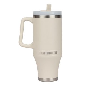Mammoth Ascent 40oz Stainless Steel Bottle, Powder Coat, Easy-Grip Handle (UPC 025318)