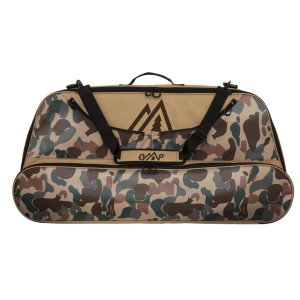 October Mountain Retro Bow Case 36in Tan/Fred Bear Camo 210D Lining